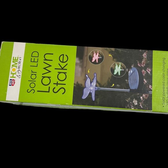 Home & Garden Solar‎ LED Butterfly Lawn Stake Color Changing - Picture 6 of 10